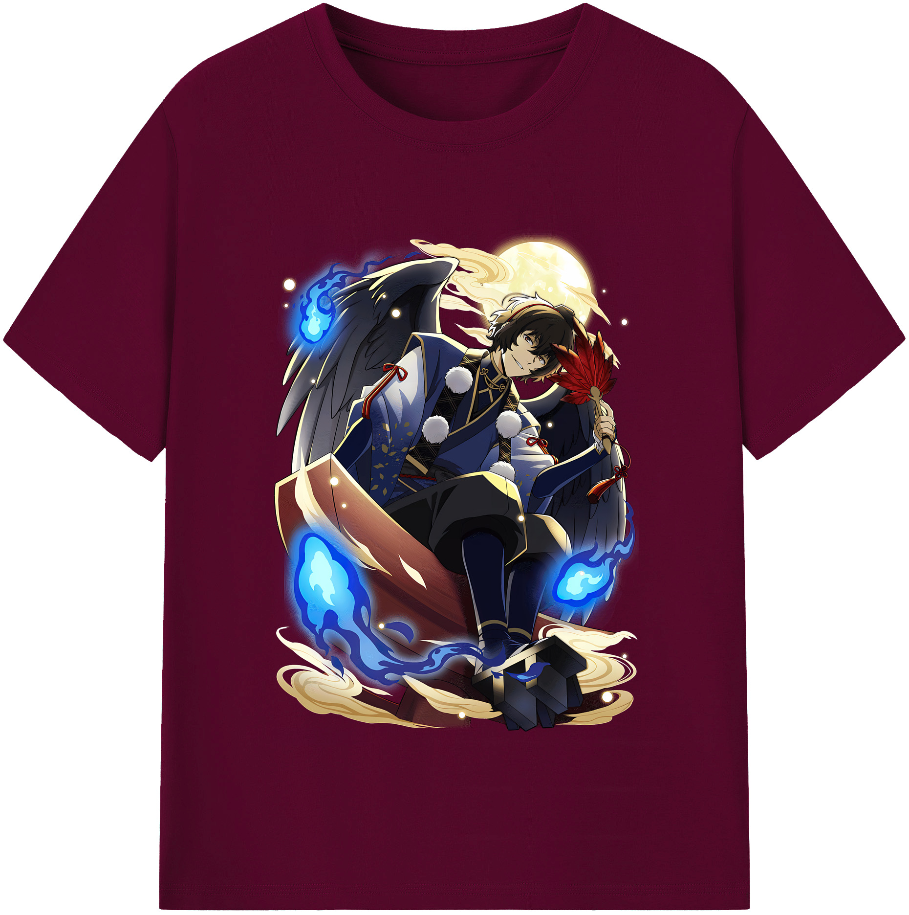 （画像用） 文豪ストレイドッグス Bungo Stray Dogs レディースカジュアルプリントTシャツ（綿100％）